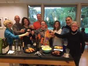 Photo of Masumi Legacy team book launch party, 10/29/17